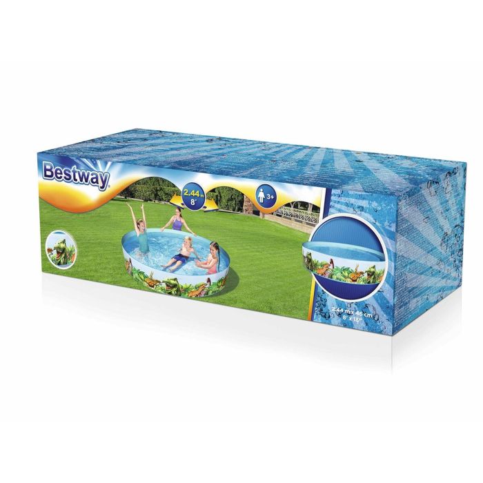 Bestway Piscine Rigide Enfant PVC Dinosaures 244x46 cm +3 Ans Jardin 55001 15 Bestway Piscine Rigide Enfant PVC Dinosaures 244x46 cm +3 Ans Jardin 55001 15