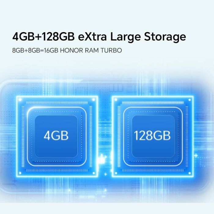 Smartphone Honor 5109BGFX 6,56" MediaTek Helio G85 8 GB RAM 4 GB RAM 128 GB Noir 10