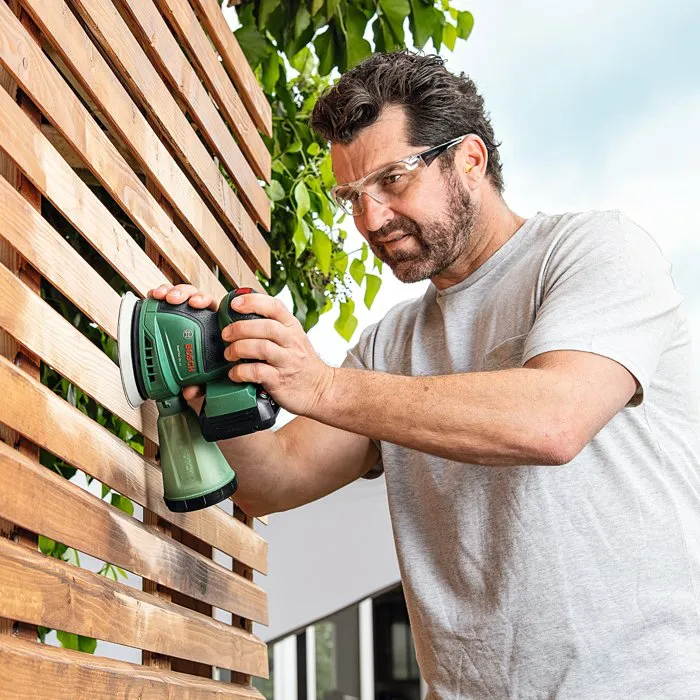 Bosch - EasyOrbit 18V10 - Ponceuse excentrique sans fil 18V, 125mm - Système Power For All 18V