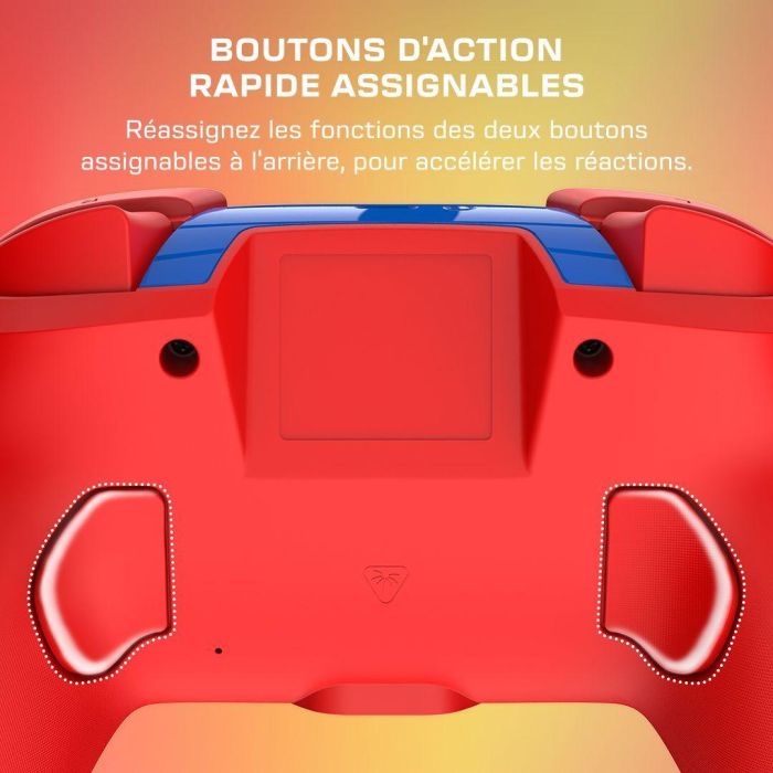 Manette de jeu - Nintendo Switch - Rematch Mario Bricks - Sans fil - Rouge - Turtle Beach 4