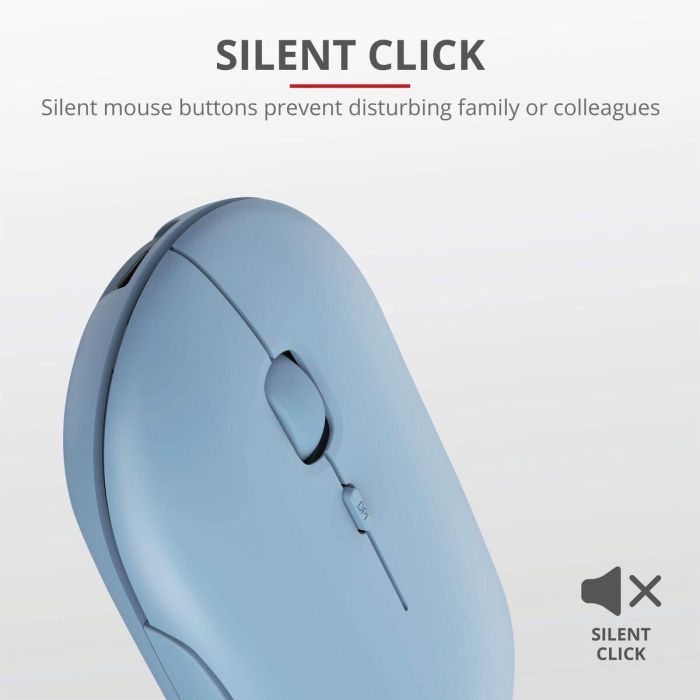 Souris sans-fil Trust 24126 Bleu 9 Souris sans-fil Trust 24126 Bleu 9