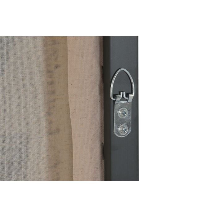 Toile Home ESPRIT Marron Noir Moderne Urbaine (2 Unités) 1