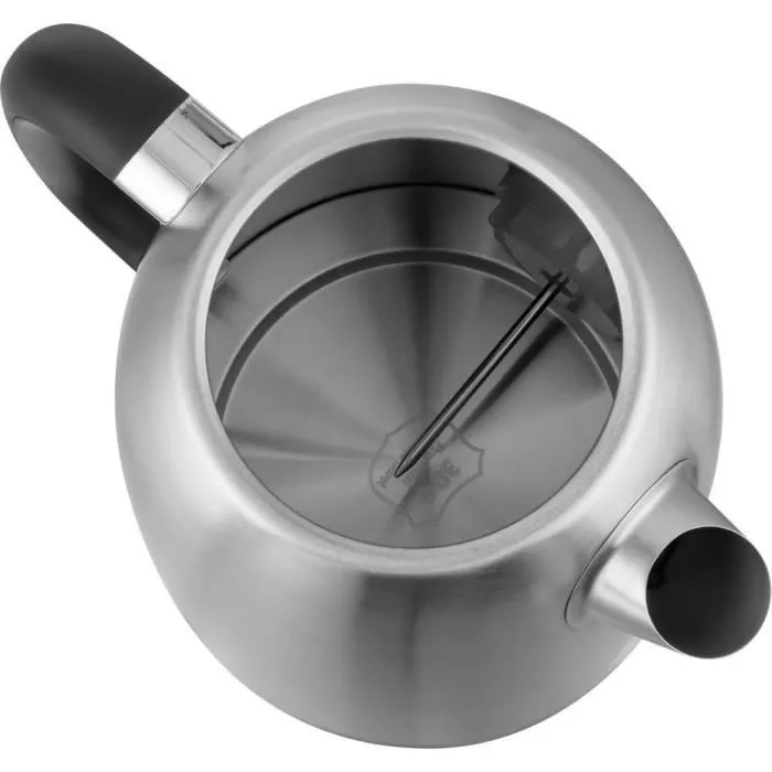 Sencor SWK1799SS Bouilloire Électrique 1,7 L 2200W Inox avec Thermomètre à Aiguille, Sélecteur de Température et Filtre Anti-Calcaire
