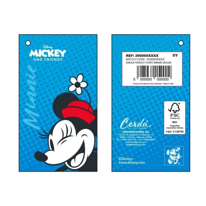 Robe Minnie Mouse Rose 5 Robe Minnie Mouse Rose 5