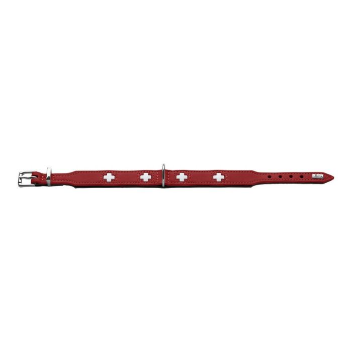 Collier pour Chien Hunter Swiss Rouge/Noir 30-34.5 cm 4 Collier pour Chien Hunter Swiss Rouge/Noir 30-34.5 cm 4