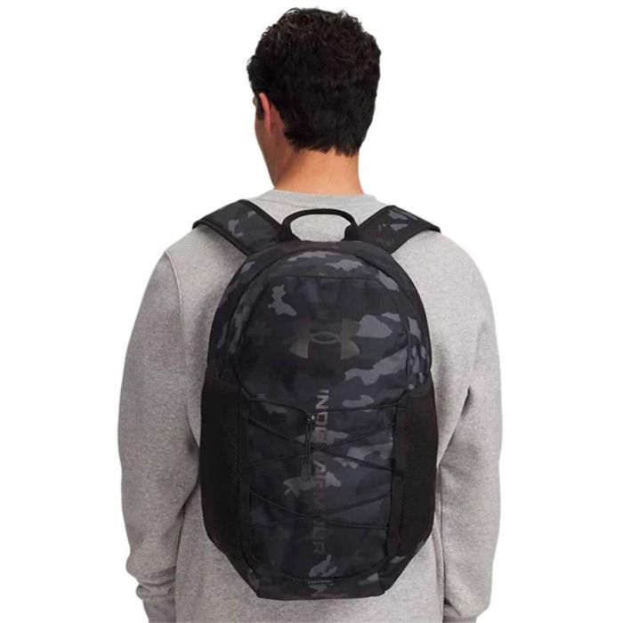 Sac à dos de Sport Under Armour Hustle Sport Noir 3