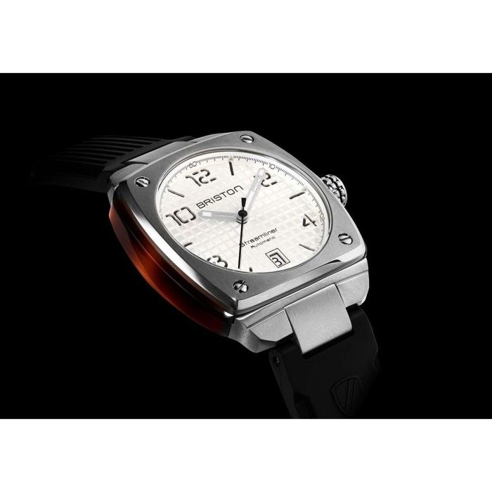 Montre Homme Briston 23640.S.T.2.RB Blanc Noir 2 Montre Homme Briston 23640.S.T.2.RB Blanc Noir 2