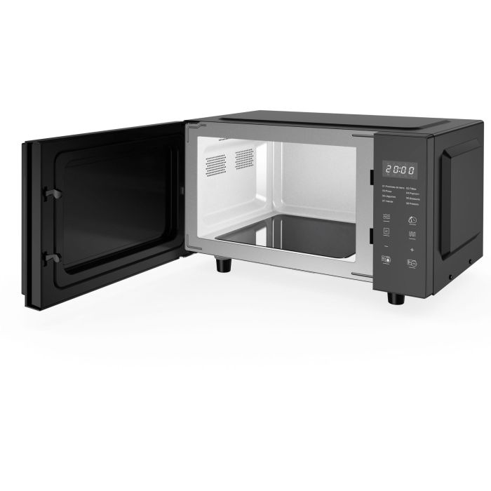 Micro-ondes sans plateau tournant - Flatbed - Grill - CONTINENTAL EDISON - CEMO23FB - 1280 W - L49,2xH29,7 xP34,8 cm - 23L - Noir 3