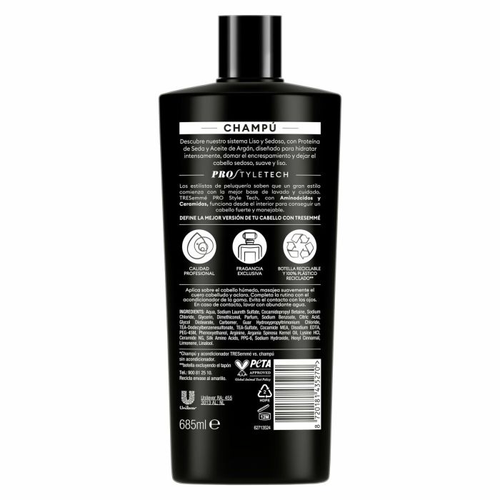 Shampooing Tresemme LISO&SEDOSO 5