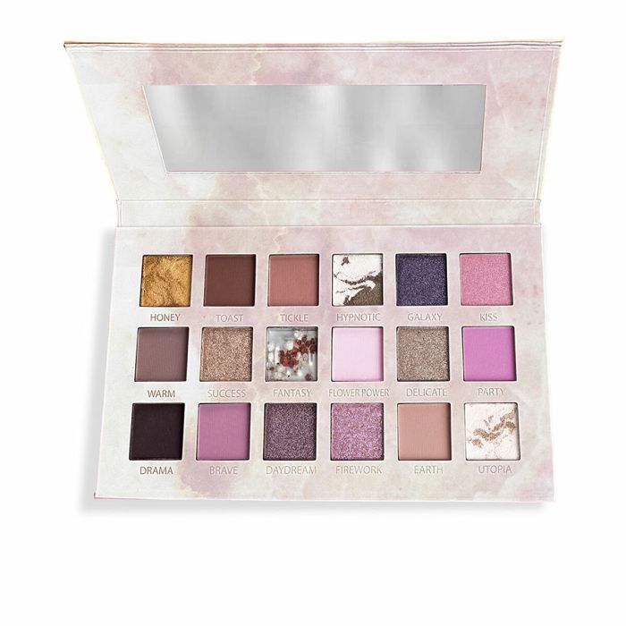 Magic Studio Palette d'ombres à paupières Quartz Rose 18 teintes 1 u