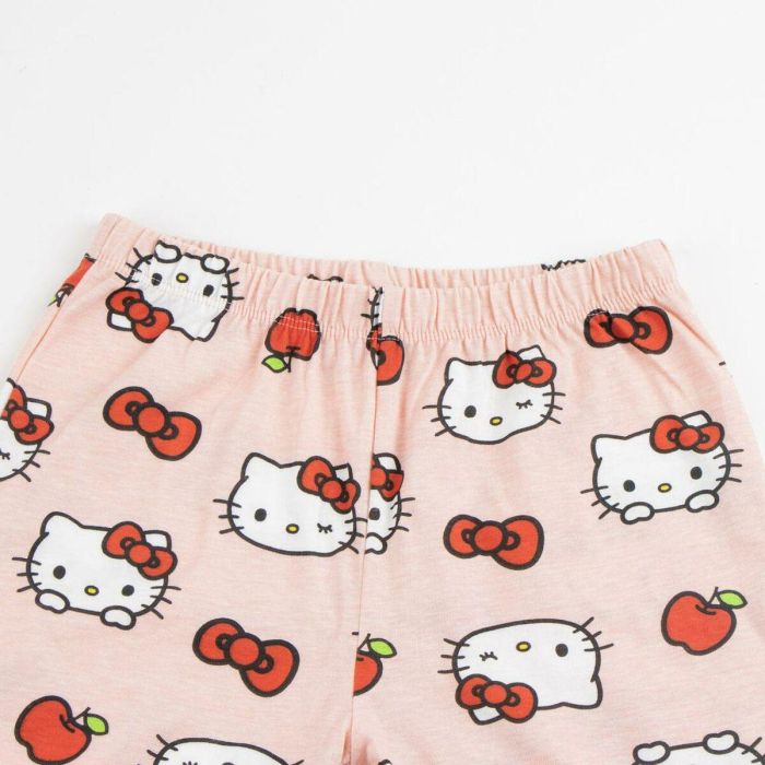 Pyjama Enfant Hello Kitty Rouge 6