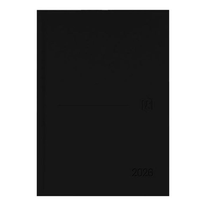 Agenda Oxford MINIMAL Noir A5 21 x 14,8 cm 2026 (5 Unités)