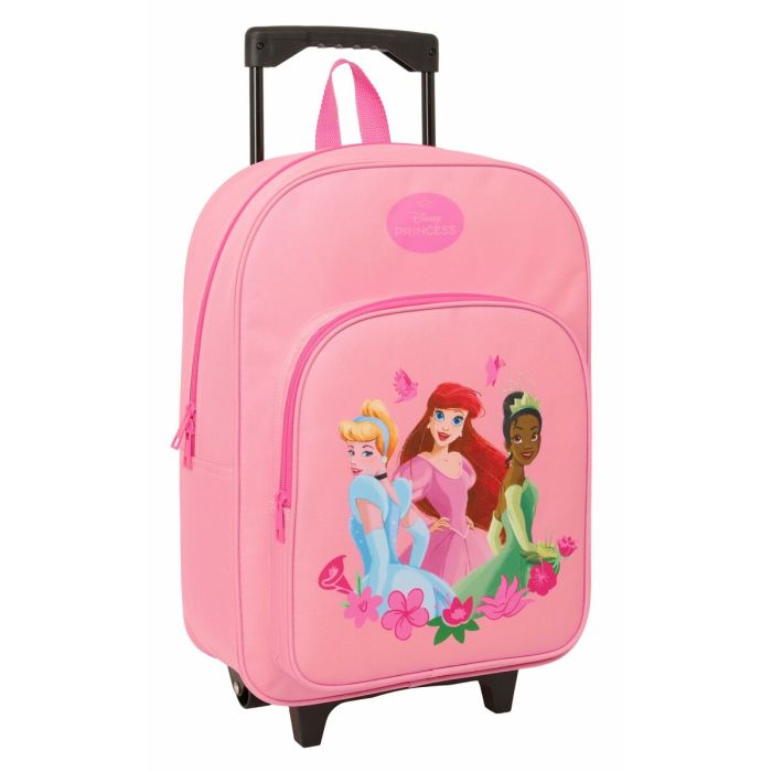 Cartable à roulettes Disney Princess Rose 32 x 42 x 14 cm 3