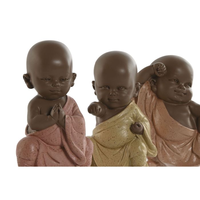 Figurine Décorative Home ESPRIT Orange Corail Citron Résine Moine Oriental 8 x 5,5 x 12,7 cm (3 Unités) 2 Figurine Décorative Home ESPRIT Orange Corail Citron Résine Moine Oriental 8 x 5,5 x 12,7 cm (3 Unités) 2