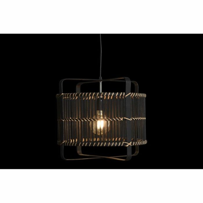 Suspension DKD Home Decor Noir Bambou 50 W 40 x 40 x 35 cm 1 Suspension DKD Home Decor Noir Bambou 50 W 40 x 40 x 35 cm 1