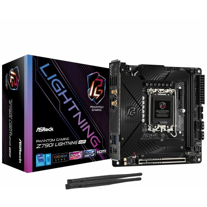 Carte Mère ASRock Z790I LIGHTNING WiFi LGA 1700 INTEL Z790 0 Carte Mère ASRock Z790I LIGHTNING WiFi LGA 1700 INTEL Z790 0