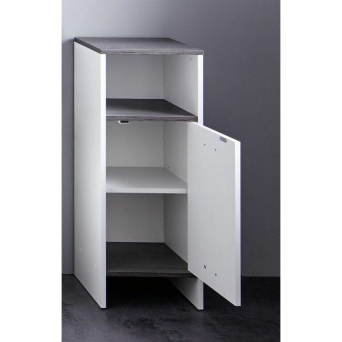 meuble bas pour lavabo CALIFORNIA 32 x 21 x 60 cm Blanc 2