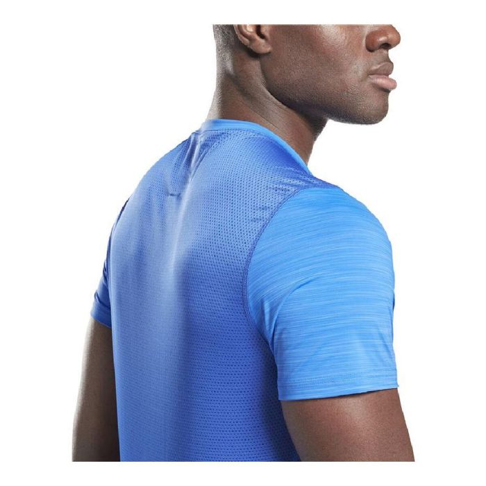 T-shirt à manches courtes homme Reebok Workout Ready Activchill Bleu 1