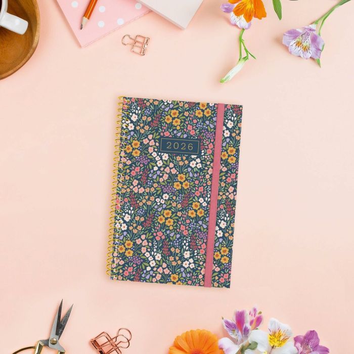 Agenda Finocam DESIGN COLLECTION Flora 11,7 x 18,1 cm 2026 3