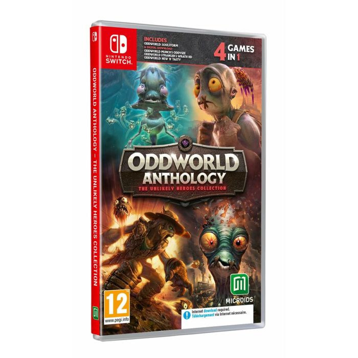 Jeu vidéo pour Switch Microids Oddworld Anthology: The Unlikely Heroes Collection 6 Jeu vidéo pour Switch Microids Oddworld Anthology: The Unlikely Heroes Collection 6