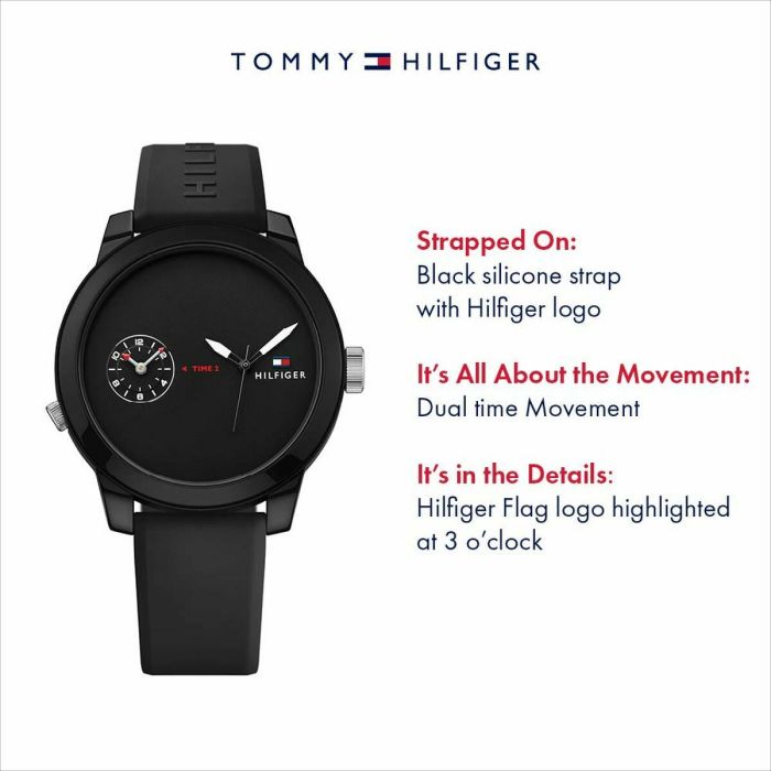 Montre Homme Tommy Hilfiger 1791326 (Ø 44 mm) 4 Montre Homme Tommy Hilfiger 1791326 (Ø 44 mm) 4