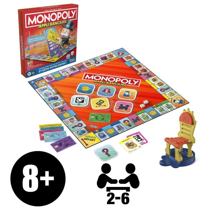 Jeu de société Monopoly Monopoly Appli Bancaire 10 Jeu de société Monopoly Monopoly Appli Bancaire 10