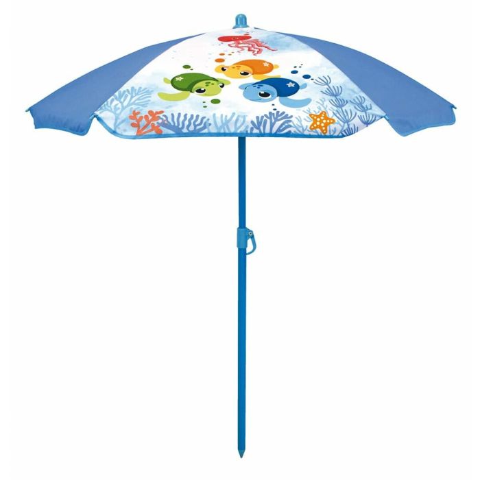 Table de pique-nique Fun House Marron Parasol (125 x ø 100 cm) 1