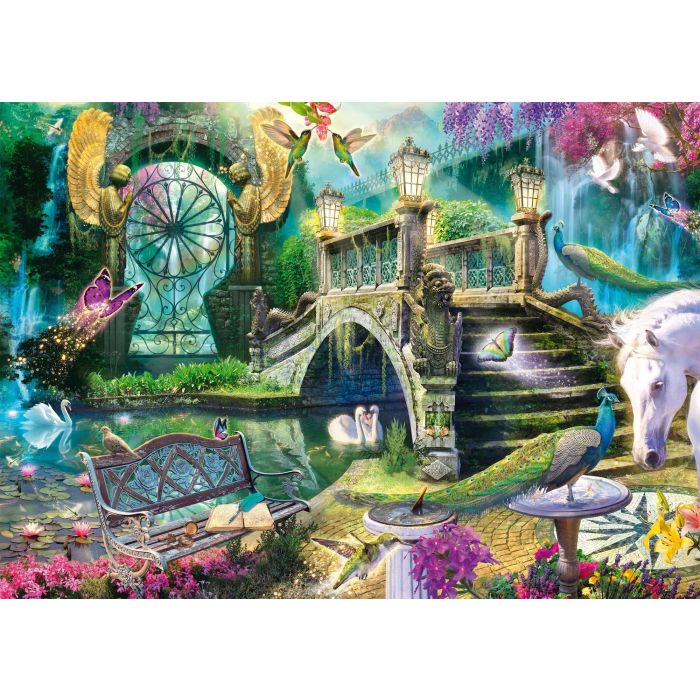 Schmidt Spiele - Puzzle Le Jardin Secret 1000 pièces - Jeu pour adultes et adolescents dès 12 ans