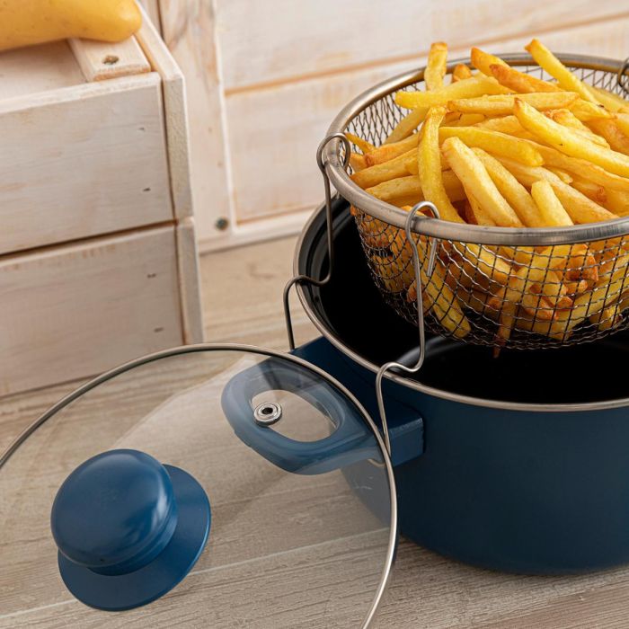 Freidora con Cestillo Acero Carbono Baltic Quid 20 cm 3