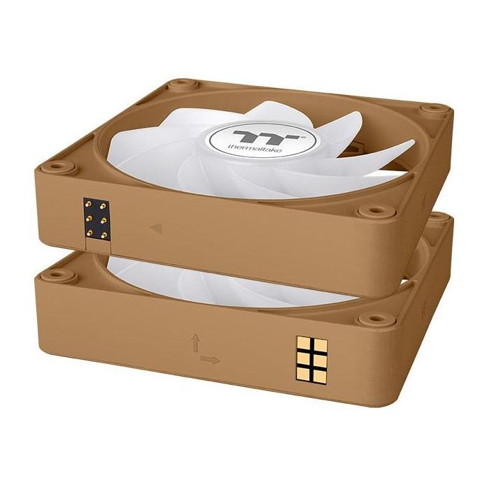 120mm Thermaltake CT120 EX Reverse ARGB Sync PC Cooling Fan Gravel Sand 3 Pack 3 120mm Thermaltake CT120 EX Reverse ARGB Sync PC Cooling Fan Gravel Sand 3 Pack 3