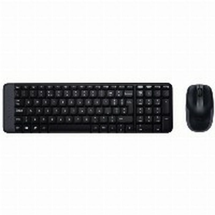 clavier et souris Logitech 920-003168 Noir QWERTY 8