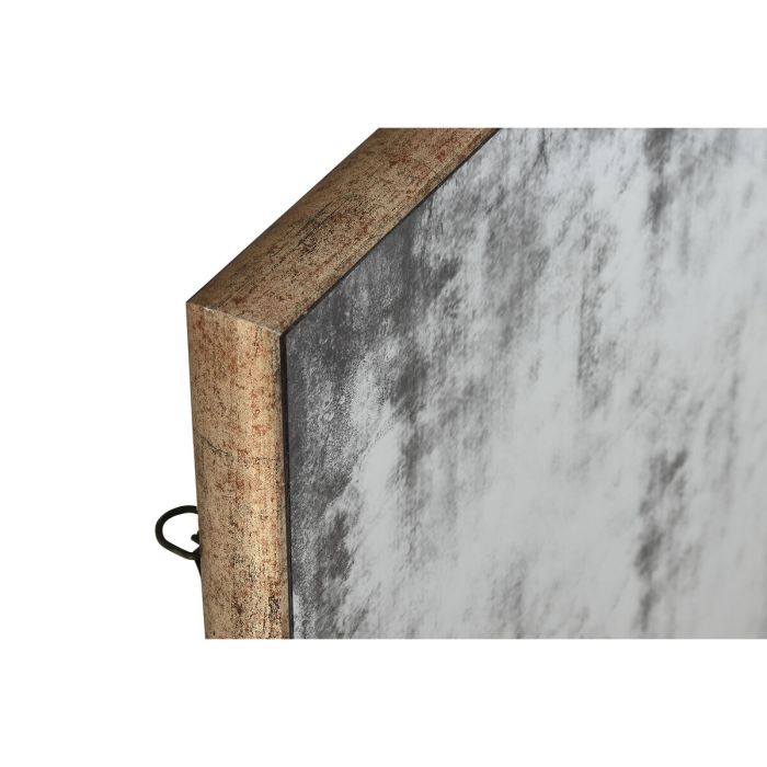 Miroir mural Home ESPRIT Noir Doré Vintage 80 x 4 x 80 cm 3