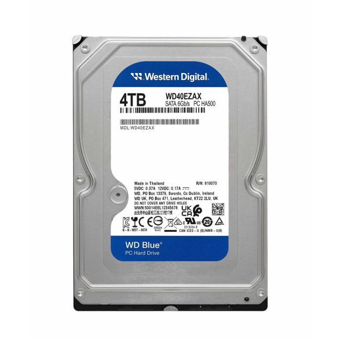 Disque dur Western Digital WD40EZAX 3,5" 4 TB HDD