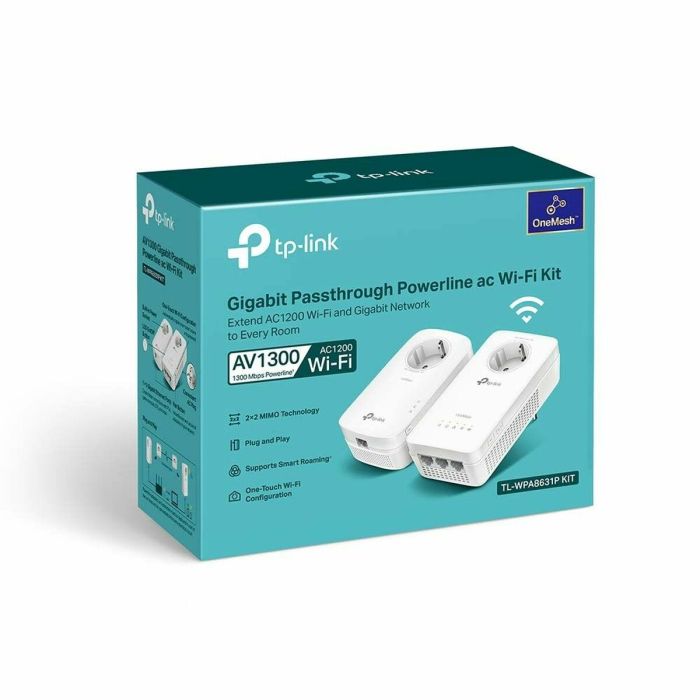 Powerline TP-Link TL-WPA8631P KIT 1 Powerline TP-Link TL-WPA8631P KIT 1