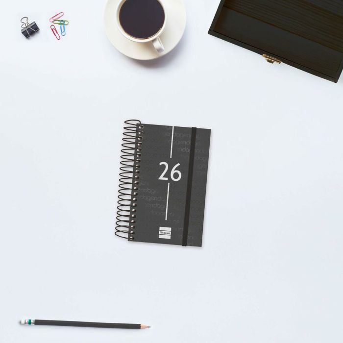 Agenda Finocam YEAR Noir Mini 7,9 x 12,7 cm 2026 5