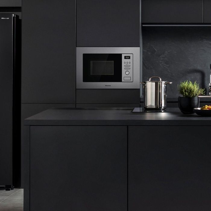 Micro-ondes avec Gril Hisense BIM320G41X 800 W 20 L Acier 10