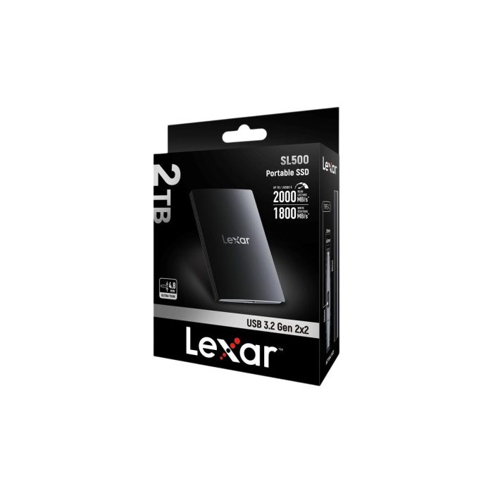 Disque Dur Externe Lexar SL200 Noir 2 TB SSD 11 Disque Dur Externe Lexar SL200 Noir 2 TB SSD 11