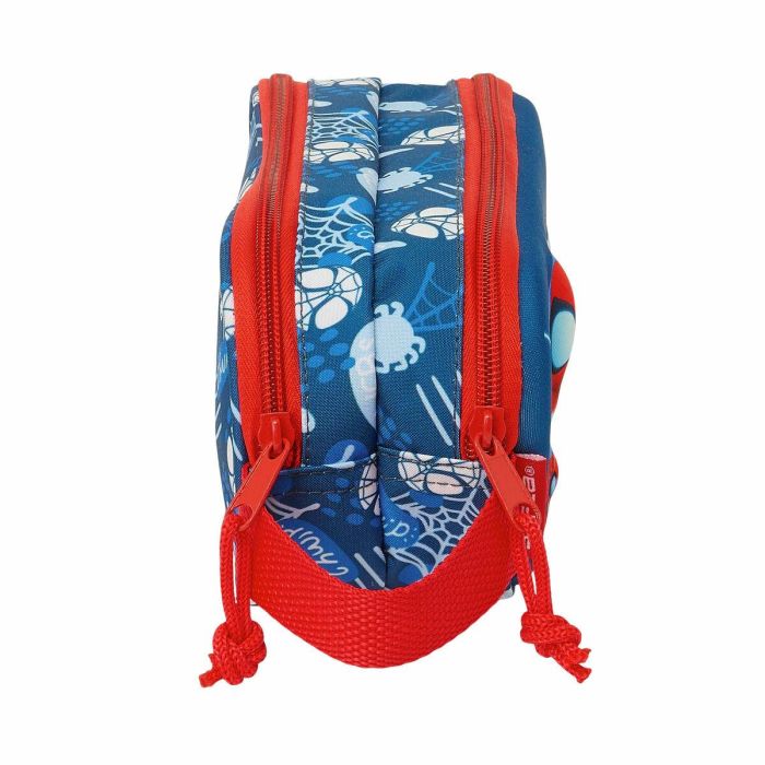 Trousse Fourre-Tout Double Spider-Man Rouge Blue marine 21 x 8 x 6 cm 3D 1 Trousse Fourre-Tout Double Spider-Man Rouge Blue marine 21 x 8 x 6 cm 3D 1