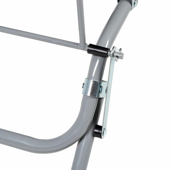 Chaise longue inclinable Aktive Polyester 600D Acier Noir 177 x 47 x 34 cm 3