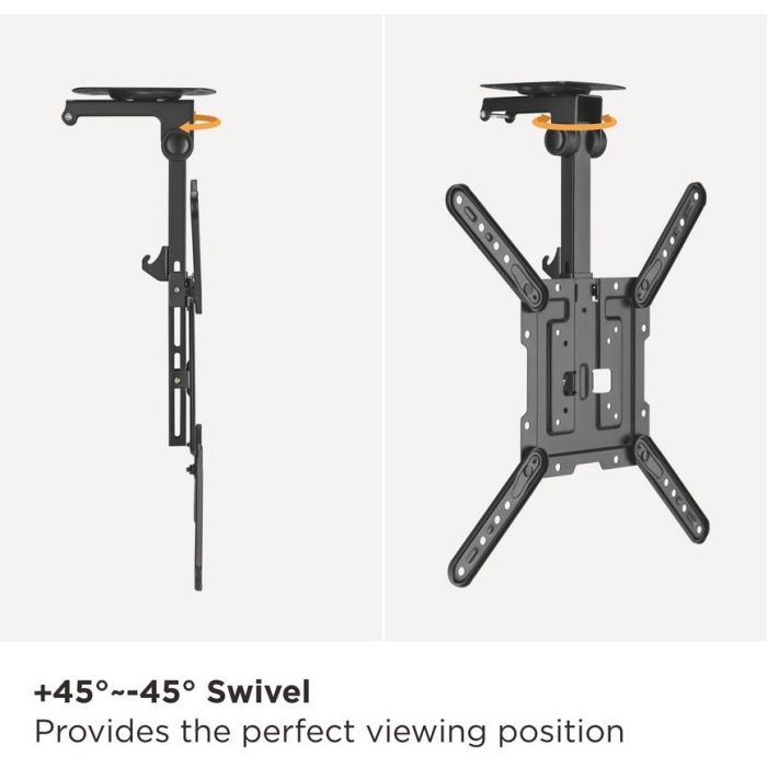 Equip Deckenhalterung 23"-55"/1TFT 20kg fest sw retail 10