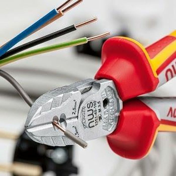 Pince coupante diagonale NWS Serie 49 VDE 2 mm 4 mm 19 cm 2 Pince coupante diagonale NWS Serie 49 VDE 2 mm 4 mm 19 cm 2