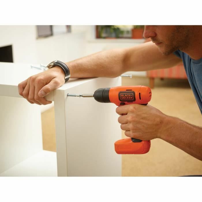 Tournevis électrique Black & Decker BDCD8 Compact Perceuse 3 Tournevis électrique Black & Decker BDCD8 Compact Perceuse 3
