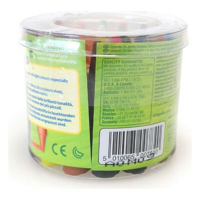Crayons gras de couleur Crayola 2.0784 Lavable (24 pcs) 4
