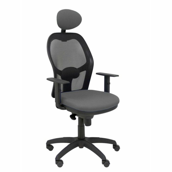Chaise de Bureau avec Appui-tête Jorquera Piqueras y Crespo 228064 Noir