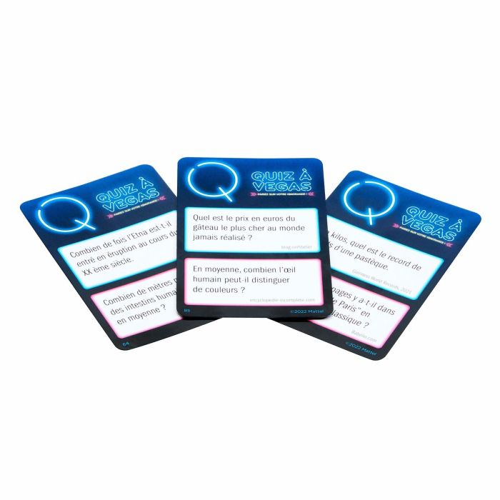 Jeu de questions-réponses Mattel Quiz à Vegas (FR) 2