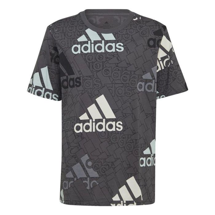 T shirt à manches courtes Enfant Adidas HP0819 Noir 0 T shirt à manches courtes Enfant Adidas HP0819 Noir 0