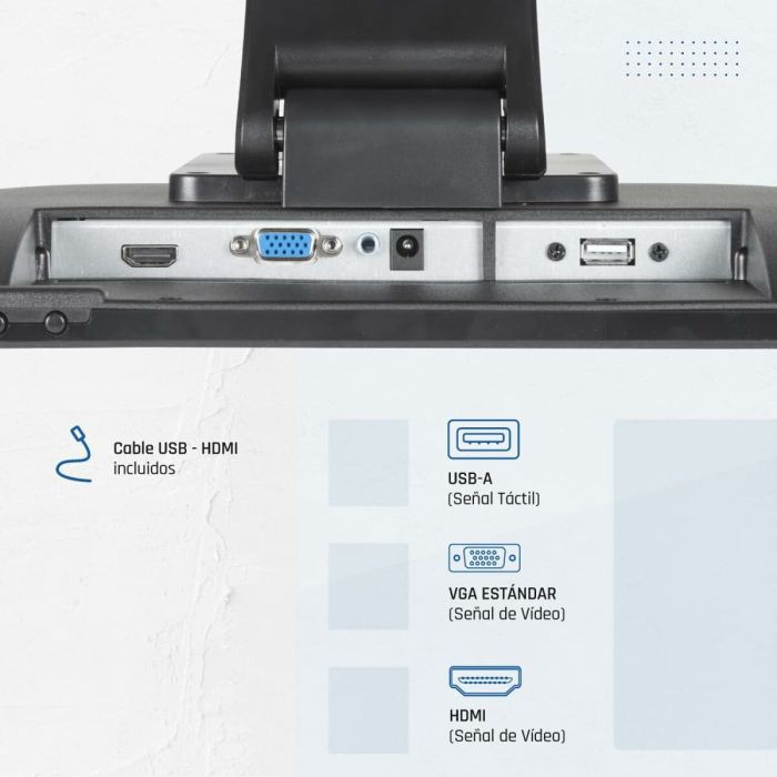 Écran iggual IGG319864 15" HD+ 5