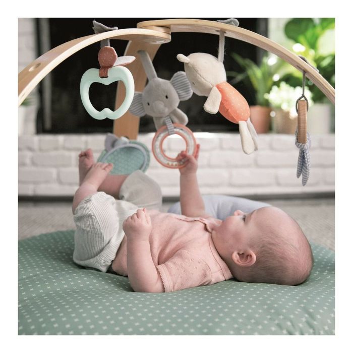 Tapis de jeu Ingenuity Réversible Bois 8