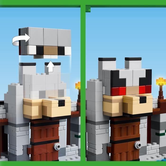 LEGO Minecraft 21261 La forteresse du loup - Jeu d'exploration sur le theme du squelette 3 LEGO Minecraft 21261 La forteresse du loup - Jeu d'exploration sur le theme du squelette 3