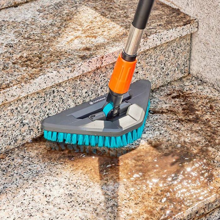 Brosse de Nettoyage Gardena Flex 18814-20 Cleansystem Rigide Triangulaire 1